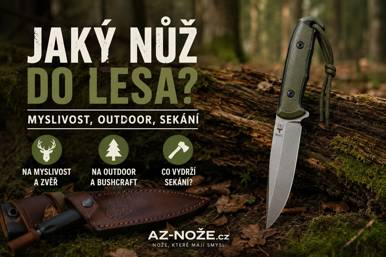 Jaký nůž do lesa?