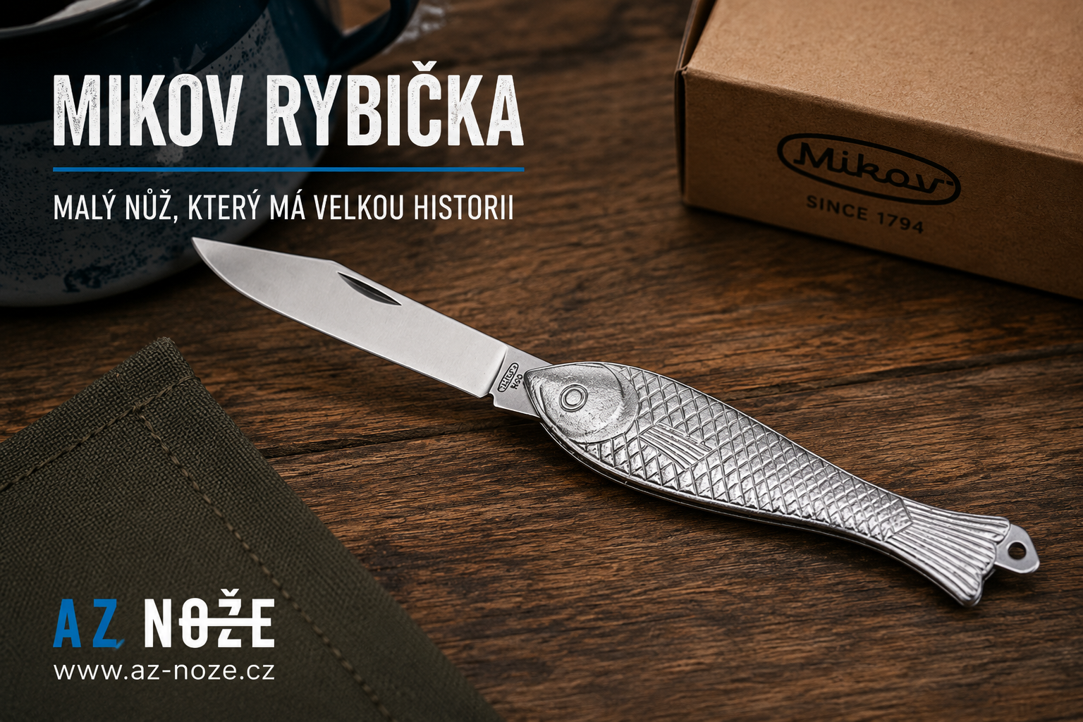 Mikov Rybička – nůž, který měl doma snad každý