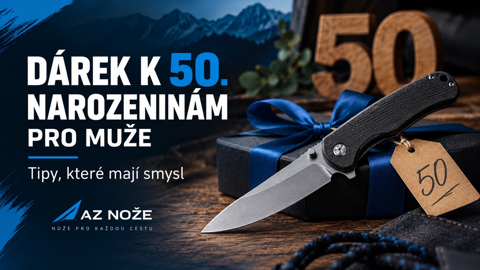 Dárek k 50. narozeninám pro muže: tipy, které mají smysl