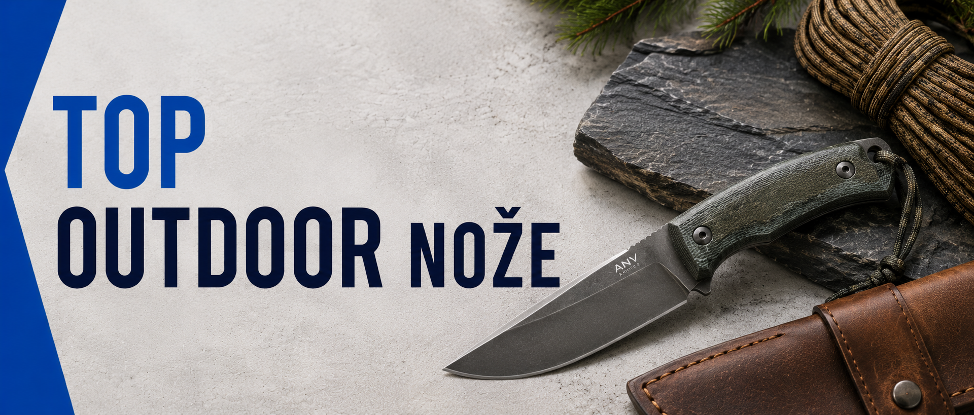 TOP outdoorové nože
