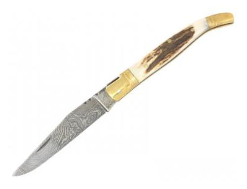 Zavírací nůž Laguiole Bougna 5462 damašek