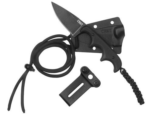 Nůž CRKT 2384K Minimalist Black Drop Point