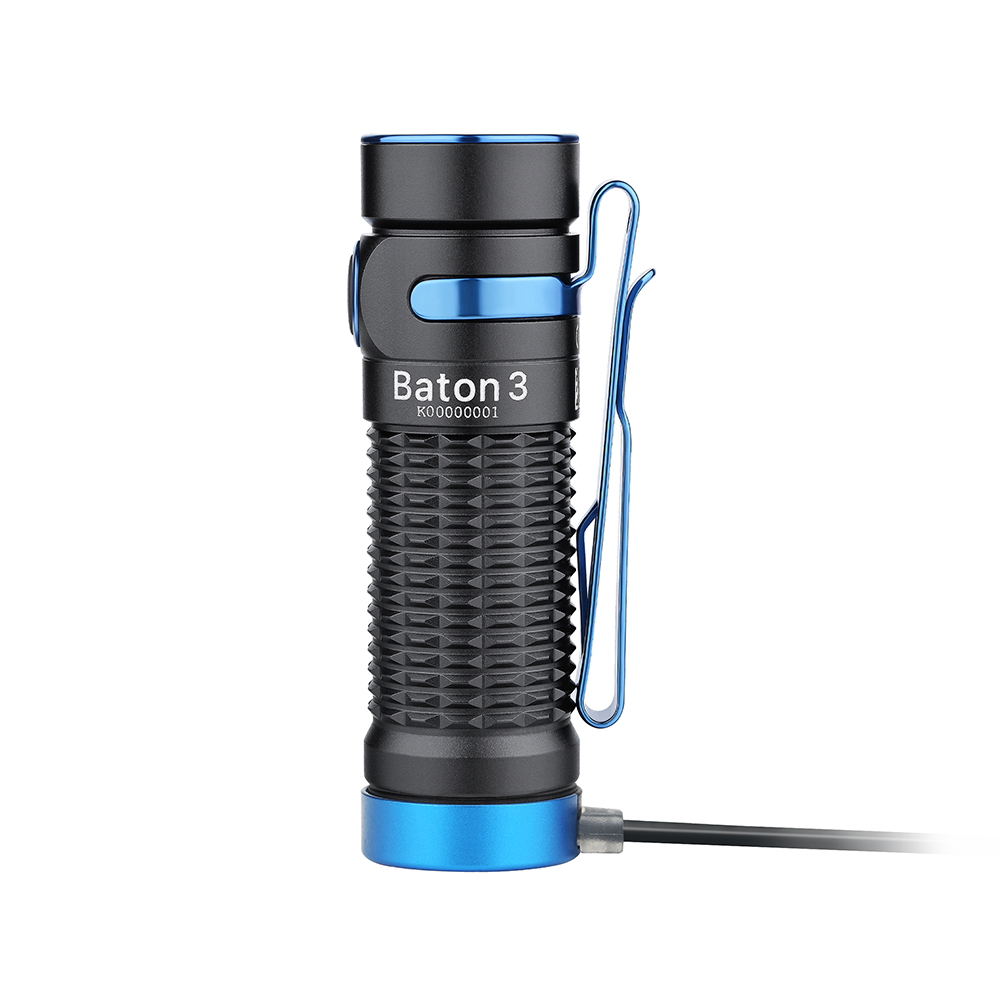LED svítilna Olight Baton 3 Black 1200 lm