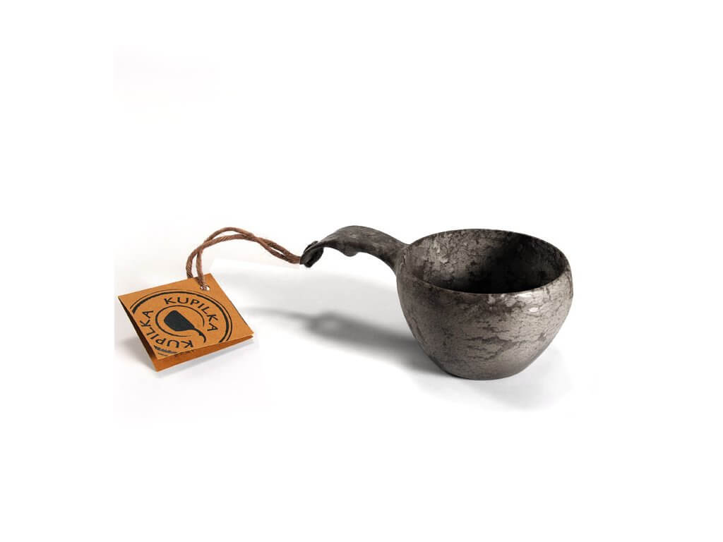 Kupilka KUKSA 210 ml + lžička - Kelo (BLACK)