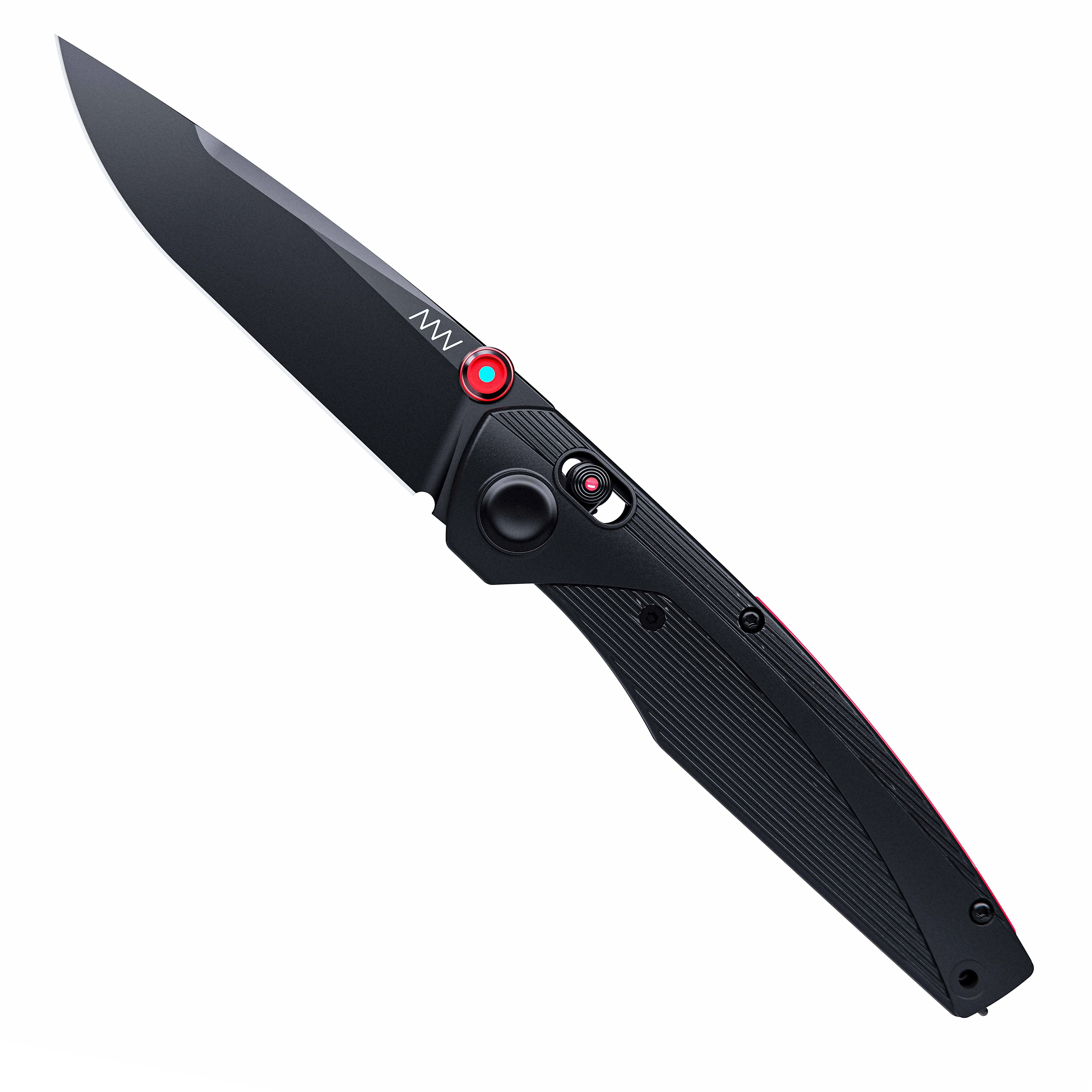 ANV A100 BB Blade: DLC Black GRN Black.