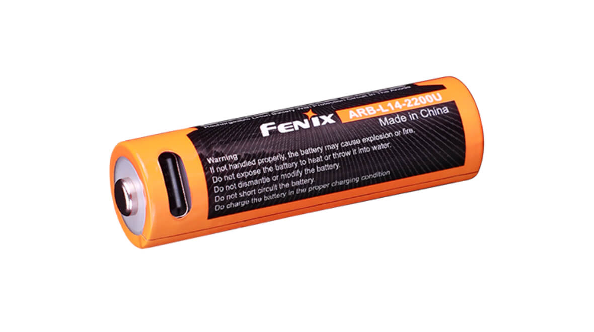 Dobíjecí USB AA baterie Fenix ARB-L14-2200U
