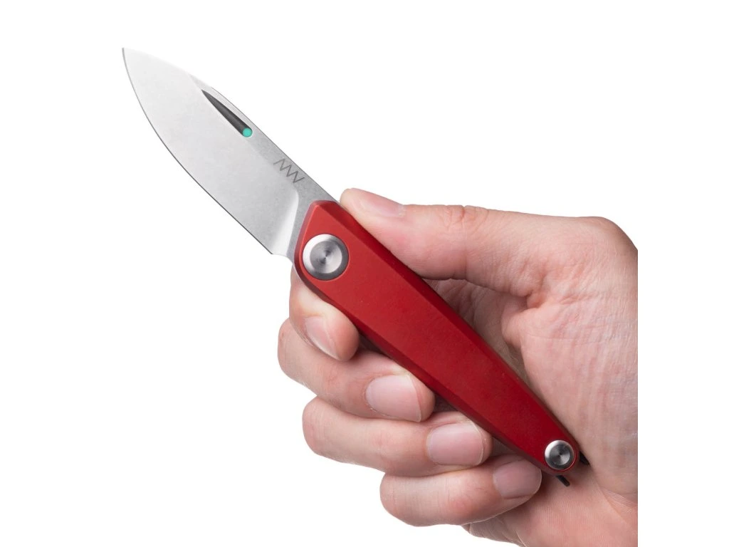ANV Z050 BB Blade -Dural Red / Slipjoint.