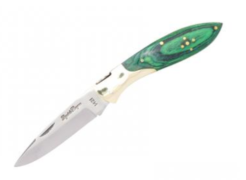Zavírací nůž Laguiole Bougna zelený