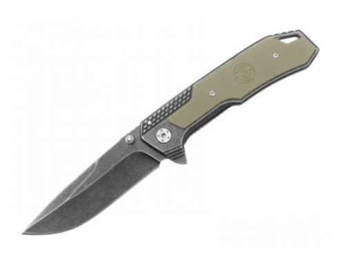 Zavírací nůž Smith & Wesson SW609 stonewash