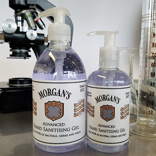 Morgans antibakteriální gel na ruce 250 ml.