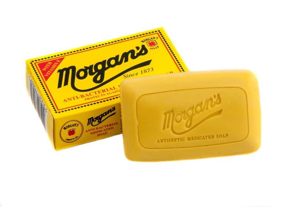 Morgans antibakteriální mýdlo 80g.