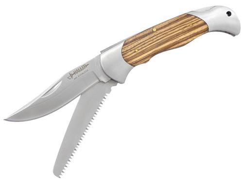 Nůž Haller 84670 zavírací, pilka.