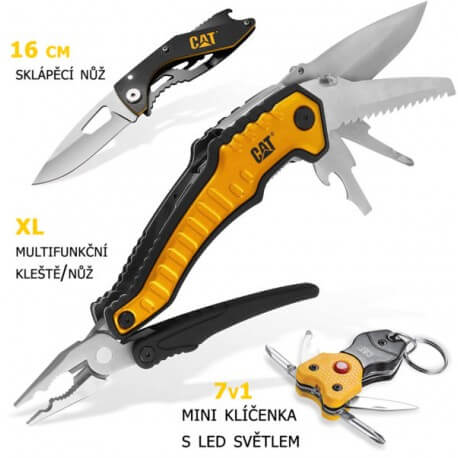 Caterpillar | Dárková sada nářadí Velká - 240125IZ