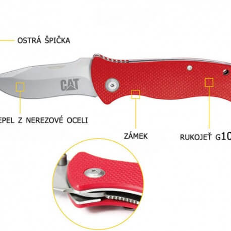 Caterpillar | Zavírací nůž 19,1 cm CT980125i