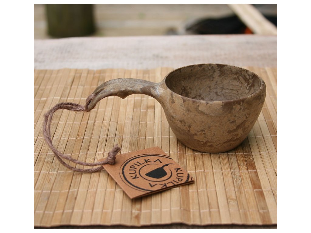 Kupilka KUKSA 210 ml + lžička - Original (BROWN)