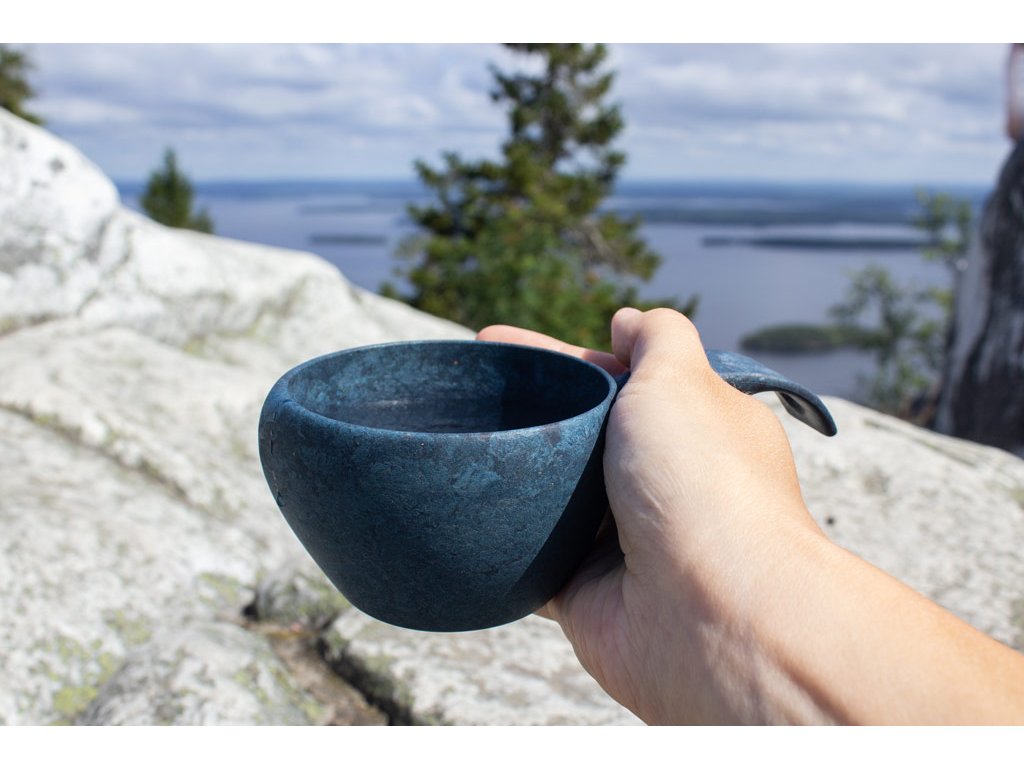 Kupilka KUKSA 210 ml + lžička - Blueberry (BLUE)