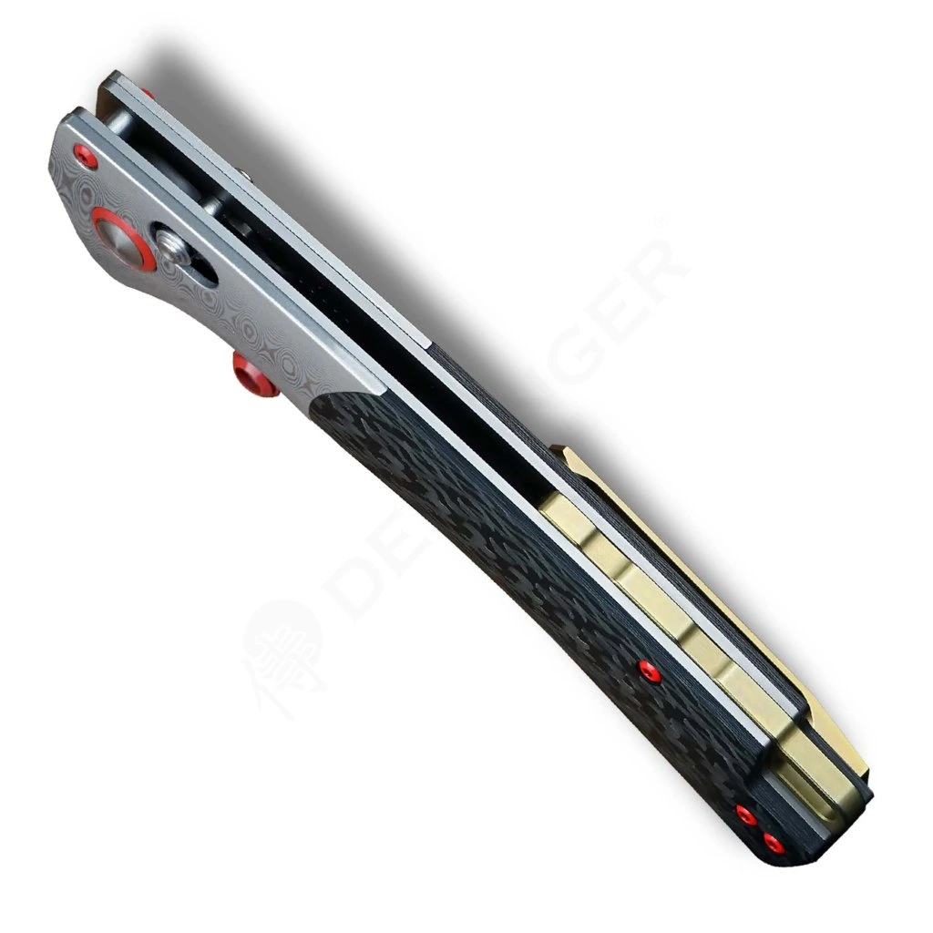 Zavírací nůž INDIAN CARBON edition S90V-DLC