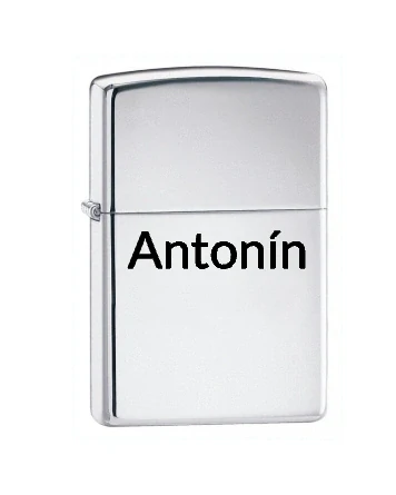 Zippo zapalovač 22001 High Polish Chrome Jménem