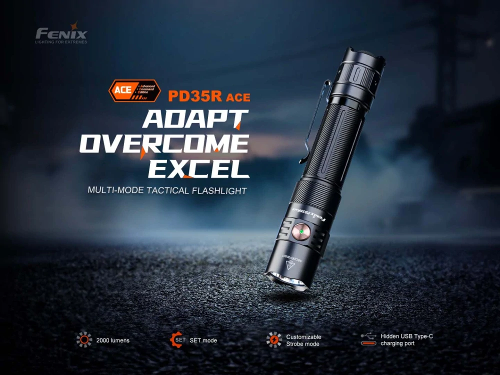 Led svítilna Fenix PD35R ACE