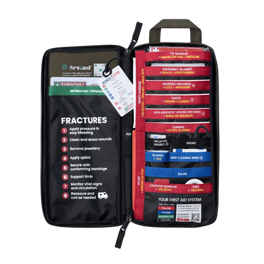 Lékárnička - Survival First Aid Kit Slimline Red