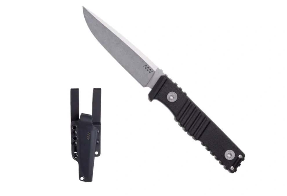 Nůž s pevnou čepelí ANV P150 14C28N Black.