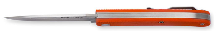 Kapesní zavírací nůž Manly EDC nůž Comrade ORANGE D2