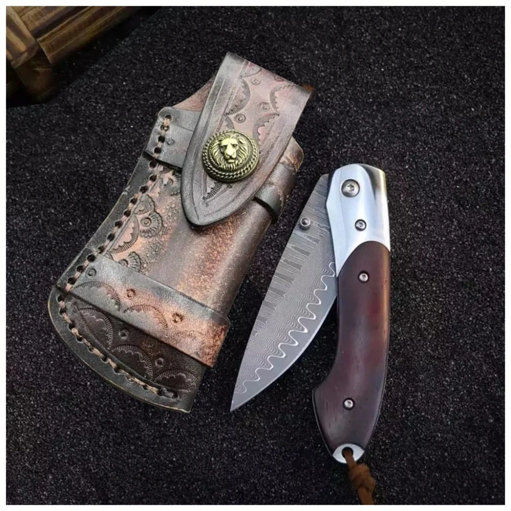 Nůž zavírací Dellinger MUSHROOM KILLER vg10 Damascus.