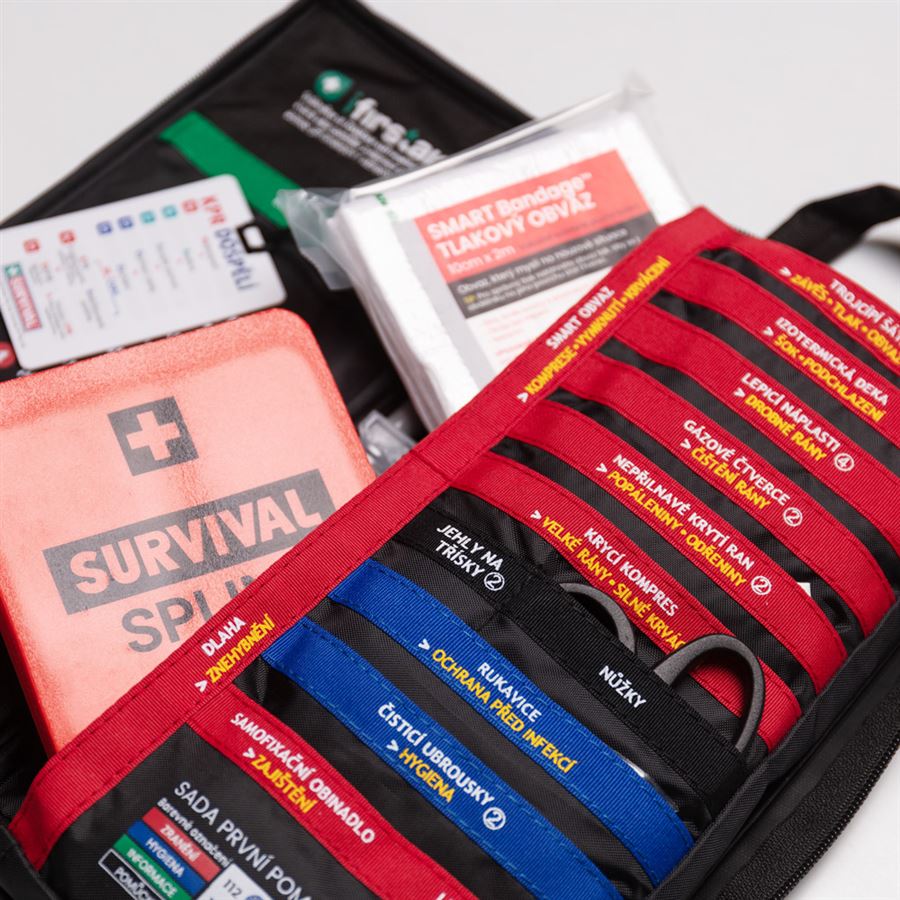Lékárnička - Survival First Aid Kit Slimline Red
