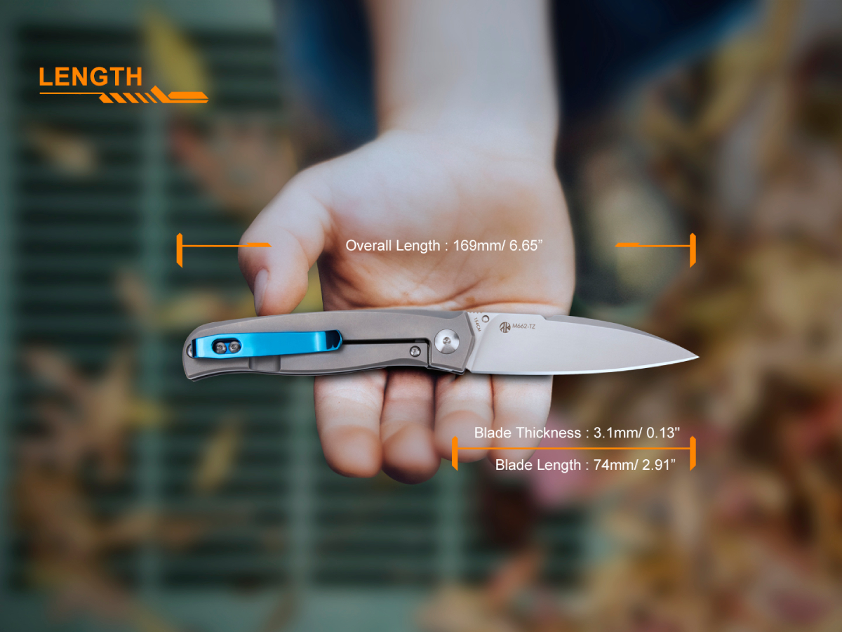 Kapesní zavírací nůž Ruike M662-TZ