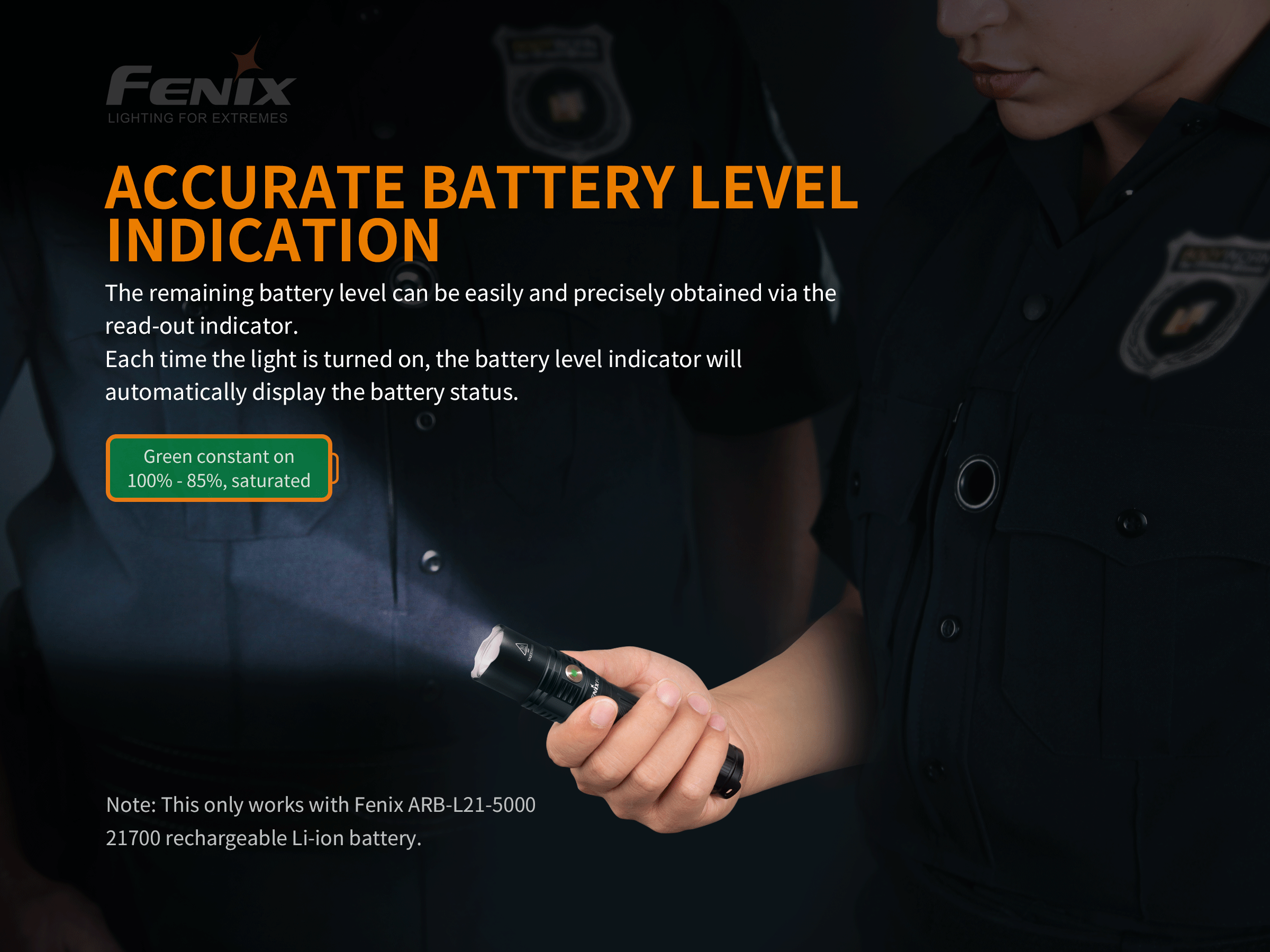 Nabíjecí led svítilna Fenix PD36R