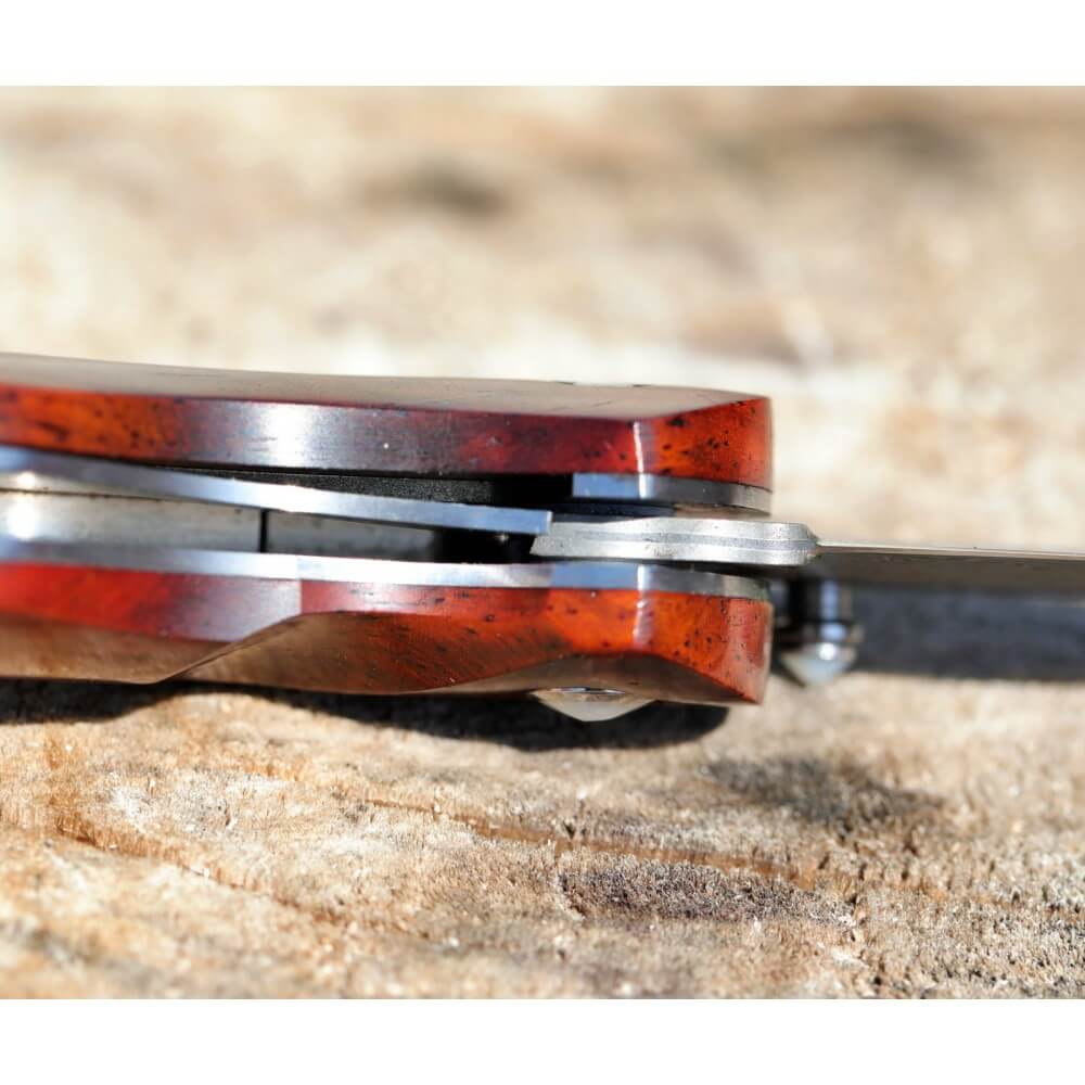 Malý lovecký zavírací nůž Dellinger SMALL KILLER VG10 Damascus