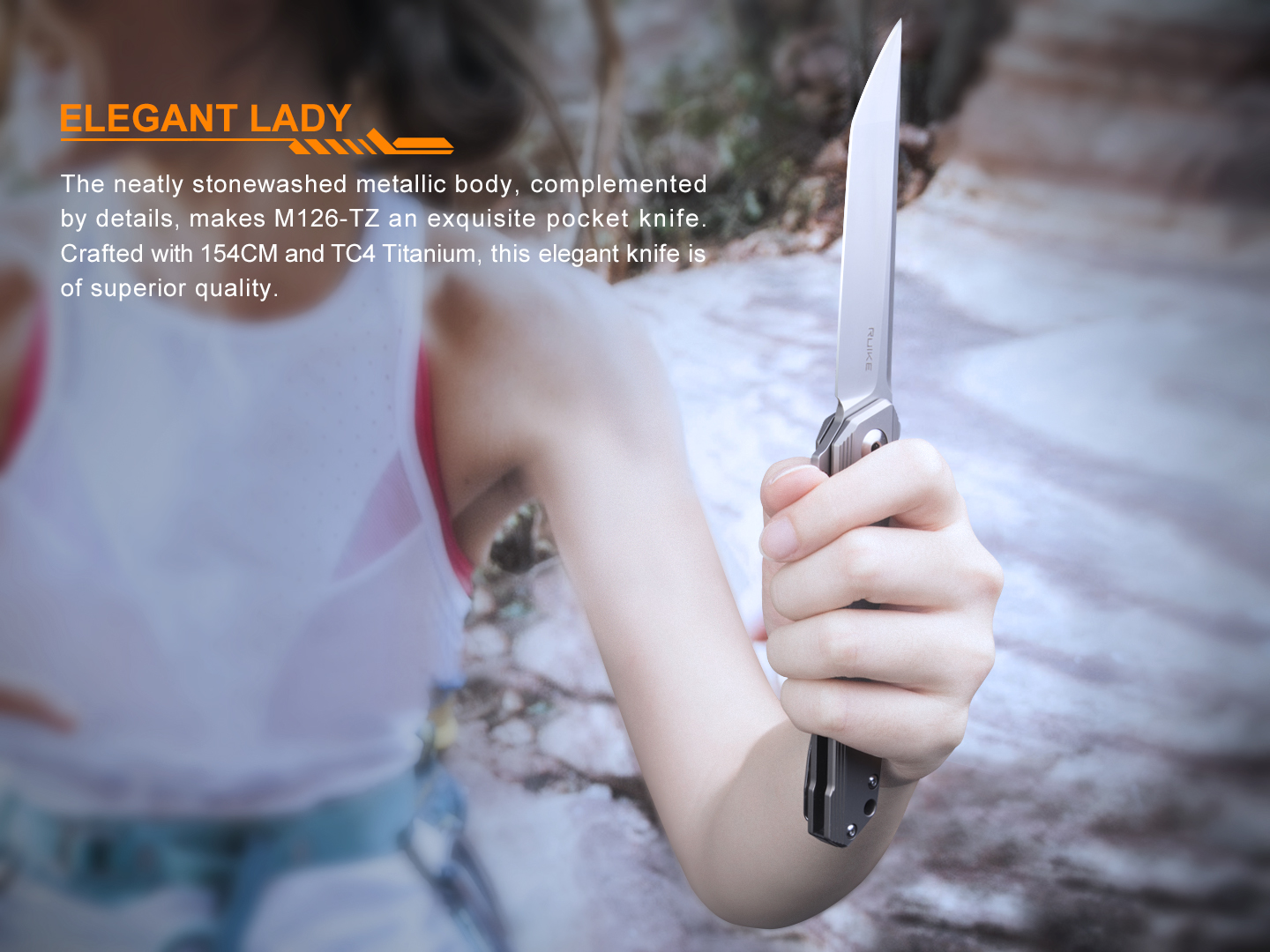 Kapesní zavírací nůž Ruike M126-TZ