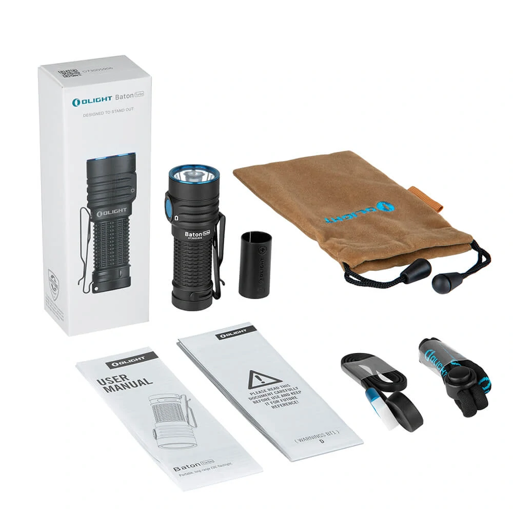 Led svítilna Olight Baton Turbo černá