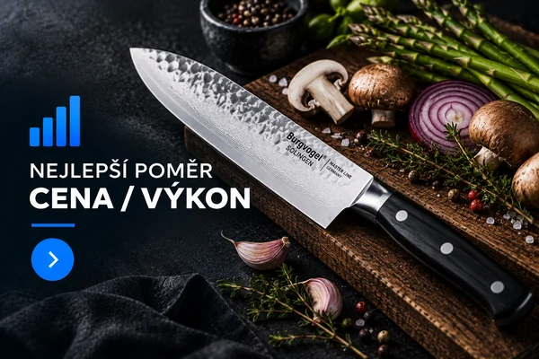 Kuchyňské nože s nejlepším poměrem ceny a výkonu