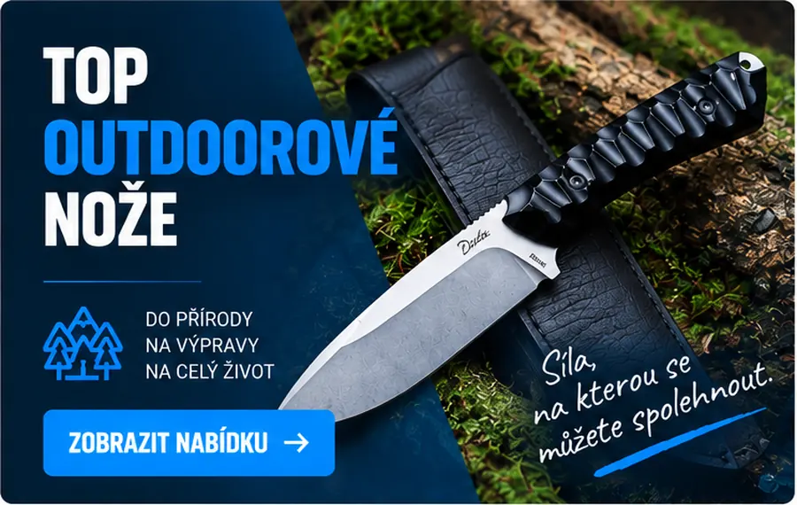 TOP outdoorové nože