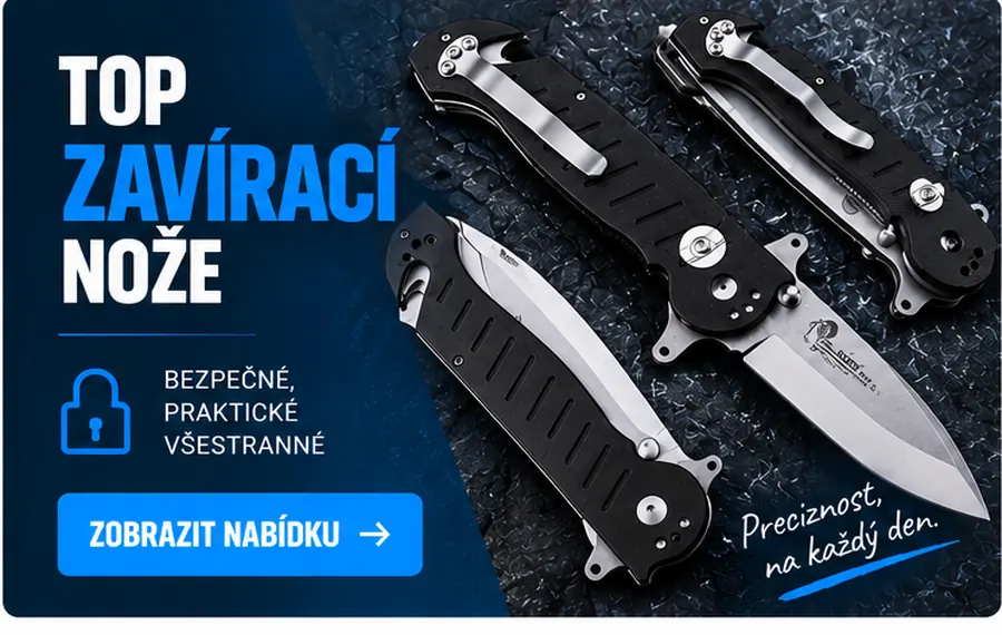 TOP zavírací nože